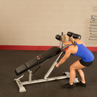 Body Solid SAB500 Pro ClubLine Ab Bench