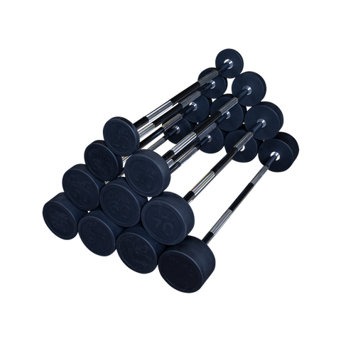 Body Solid Tools SBB Fixed-Weight Straight Barbells