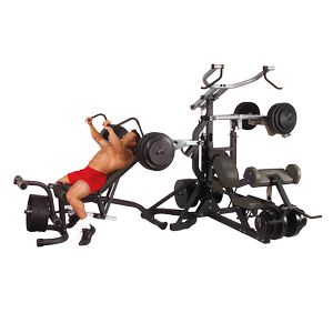 Body Solid SBL460P4 Freeweight Leverage Gym