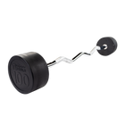 Body Solid Tools SBZ Fixed-Weight EZ Curl Barbells