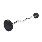 Body Solid Tools SBZ Fixed-Weight EZ Curl Barbells