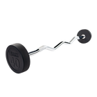 Body Solid Tools SBZ Fixed-Weight EZ Curl Barbells