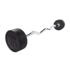 Body Solid Tools SBZ Fixed-Weight EZ Curl Barbells