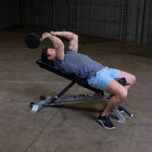 Body Solid Tools SBZ Fixed-Weight EZ Curl Barbells
