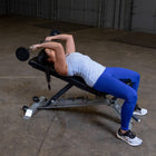 Body Solid Tools SBZ Fixed-Weight EZ Curl Barbells