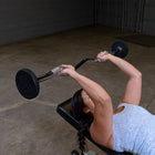 Body Solid Tools SBZ Fixed-Weight EZ Curl Barbells
