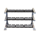 Body Solid SDKR1000SD ProClub Line 3-Tier Saddle Dumbbell Rack