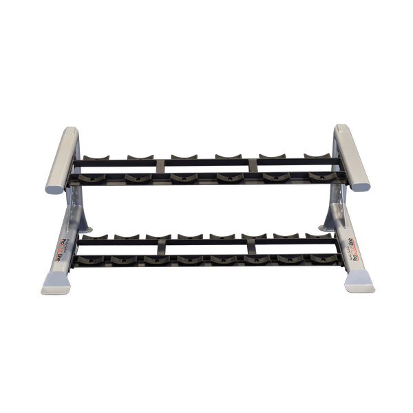 Body Solid SDKR500SD ProCLub Line 2-Tier Saddle Dumbbell Rack