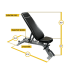 Body Solid SFID325 ProClub Line Adjustable Bench