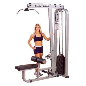 Body Solid SLM300G-2 ProClub Line Lat Mid Row 310lb Stack