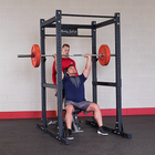 Body Solid SPR1000BACK ProClub Line Power Rack Base Rack SPR1000 and Extension