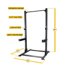 Body Solid SPR500 ProClub Line Commercial Half Rack