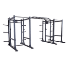 Body Solid SPR1000DBBack ProClub Line Power Rack Double Rack/Extension w Monkey Bar