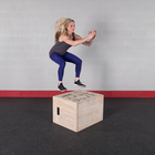 Body Solid 3-in-1 BSTWPBOX Wooden Plyo Box