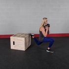 Body Solid 3-in-1 BSTWPBOX Wooden Plyo Box