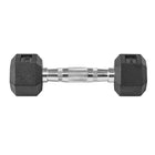 LifeLine 5LB Hex Rubber Dumbbell