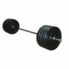 LifeLine 205lb Rubber Bumper Plate Set