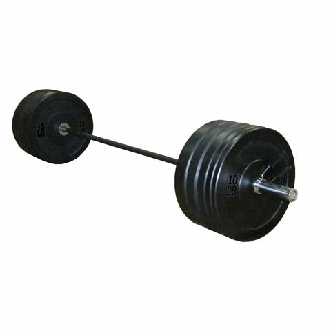 LifeLine 205lb Rubber Bumper Plate Set