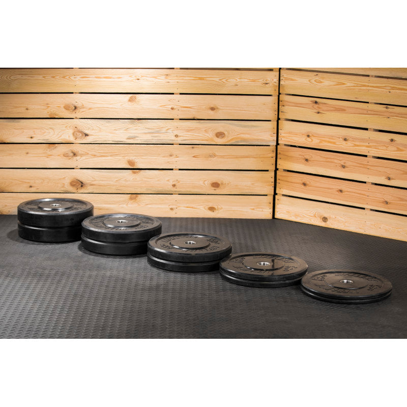 LifeLine 260lb Rubber Bumper Plate Set