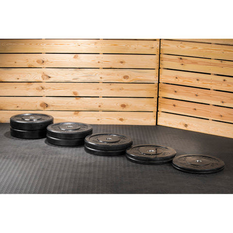 LifeLine 260lb Rubber Bumper Plate Set