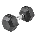 LifeLine 30LB Hex Rubber Dumbbell