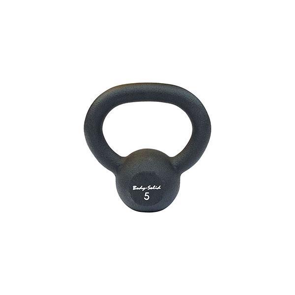 Body Solid KBR Iron Powder Coat Kettlebells 5-100 lbs