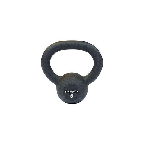 Body Solid KBR Iron Powder Coat Kettlebells 5-100 lbs