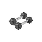 LifeLine 5LB Hex Rubber Dumbbell