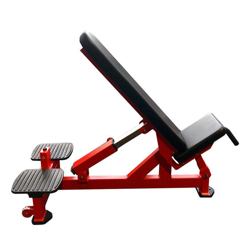 LifeLine Commercial Utility Bench with Spotter Stands