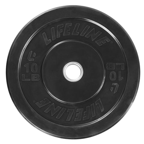 LifeLine 10LB Rubber Bumper Plate