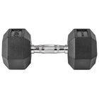 LifeLine 30LB Hex Rubber Dumbbell