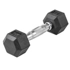 LifeLine 5LB Hex Rubber Dumbbell