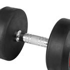 LifeLine 45LB Pro Round Rubber Dumbell