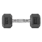 LifeLine 10LB Hex Rubber Dumbbell
