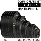 Body Solid OPB Cast Iron 2" Olympic Plates 455lbs