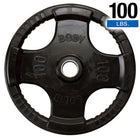 Body Solid ORT Rubber Grip 2" Olympic Plates 100lbs