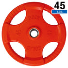 Body Solid ORC Rubber Color Grip 2" Olympic Plates 45lbs