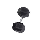 80 lb. Rubber Hex Dumbbell