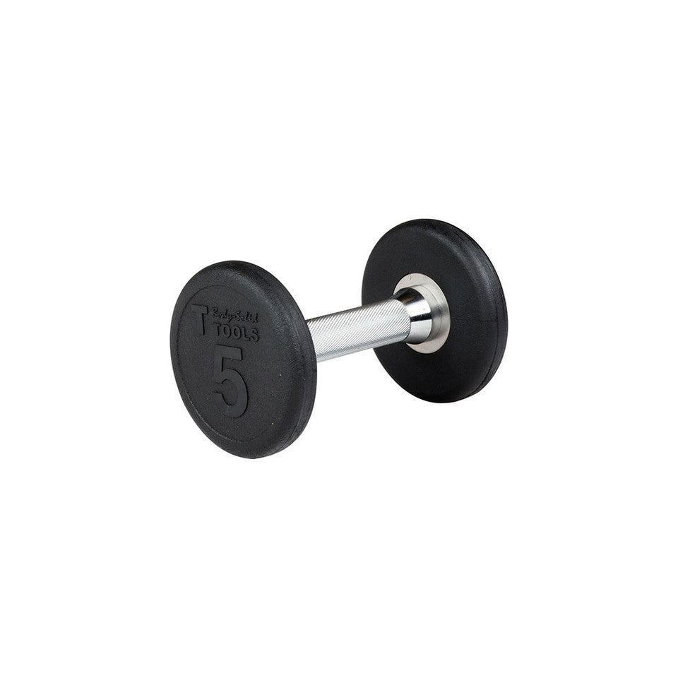 5 lb. Round Rubber Dumbbell