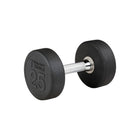 25 lb. Round Rubber Dumbbell