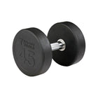 45 lb. Round Rubber Dumbbell