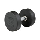 55 lb. Round Rubber Dumbbell