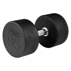 95 lb. Round Rubber Dumbbell