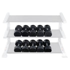 80-100 lb. Round Rubber Dumbbell of 10