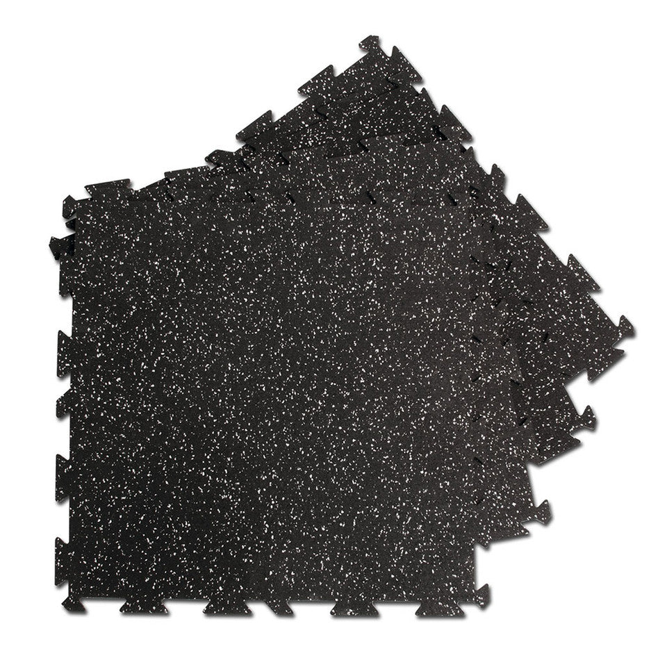 Body Solid RFBST4PS Puzzle Mat Rubber Flooring Pack