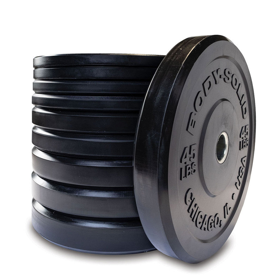 Body Solid OBPX Bumper Plates 260lb