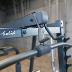 Close-up of a piece of gym equipment 