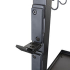 Close-up of Body Solid SAR100 Accessory Rack on a white background