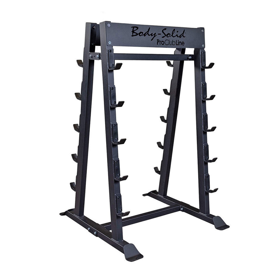 Body Solid Pro ClubLine SBBR100 Fixed Weight Barbell Rack