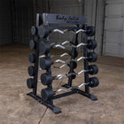 Body Solid Pro ClubLine SBBR100 Fixed Weight Barbell Rack